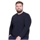 Camiseta Masculina Selene Manga Longa Plus Size Proteção UV