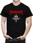 Camiseta Masculina Show Banda Manowar Kings Of Metal Heavy