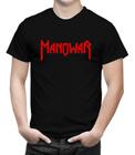 Camiseta Masculina Show Banda Manowar Kings Of Metal