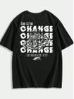 Camiseta Masculina streetwear change T-shirt Camisa Style