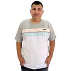 Camiseta Masculina Tamanho Grande Plus Size Gola Redonda