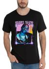 Camiseta Masculina Travis Scott Raios Cantor Camisa Unissex - DTF