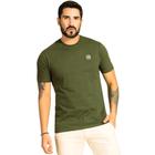 Camiseta Masculina TXC X-Size Manga Curta Algodão Tamanho Grande Estampa Da Marca Ref:191380 P VCO