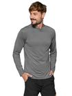 Camiseta Masculina UV Manga Longa Proteção Solar UV50+ Conforto - Slim Fitness