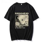 Camiseta Masculina Vintage Radiohead - Estilo Hip Hop Streetwear - Tour Norte Americano