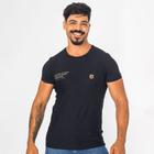 Camiseta Masculina Viscolycra Com Escrita Casual Premium