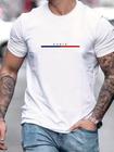 Camiseta Masculino T-Shirt Algodão Básica Estamapa París