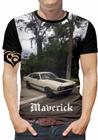 Camiseta Maverick Plus Size Masculina Blusa Carro Antigo