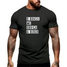 Camiseta "Me Obriga Beber" Brasil Carnaval Manga Curta Gola Redonda Academia Shopping 100% Algodão