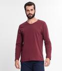 Camiseta Meia Malha Básica Masculina Kohmar Vermelho