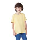 Camiseta Menino Hering Kids Modelagem Regular 5CMU Amarelo