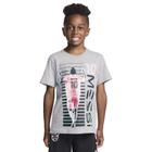 Camiseta Messi Boys' Lifestyle de manga curta e justa