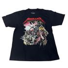 Camiseta Metallica Banda de Rock Blusa Adulto Unissex E002