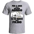 Camiseta Meu filho meu melhor amigo fornecedor M&M Presentes Personalizados