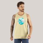 Camiseta Miami Comb Regata Estampada Algodão Excelente Para Treinar Academia - Surpass