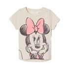 Camiseta Minnie para Bebês - Manga Curta, Gola O e Estampa Linda