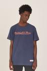 Camiseta Mitchell & Ness Estampada Branding Azul
