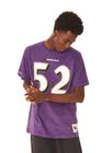 Camiseta Mitchell & Ness Estampada NFL Baltimore Ravens Ray Lewis Roxa