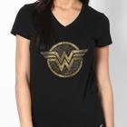 Camiseta Mulher Maravilha Wonder Woman Liga Da Justiça