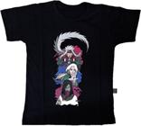 Camiseta Naruto 3 Sannins Jiraya Orochimaru Tsunade Piticas