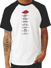 Camiseta Akatsuki Nuvem Vermelha Masculina Personalizada