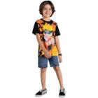 Camiseta naruto menino brandili