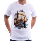 Camiseta Navio Vintage - Foca na Moda