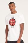 Camiseta NBA Estampada Chicago Bulls Casual Off White