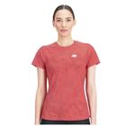 Camiseta New Balance Q Speed Jacquard Feminina