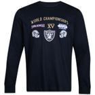 Camiseta New Era Manga Longa NFL Las Vegas Raiders Core
