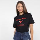 Camiseta New Era NBA Chicago Bulls Street Script Feminina