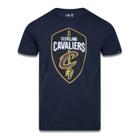 Camiseta New Era Plus Size Regular Manga Curta Cleveland Cavaliers Logo