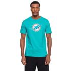 Camiseta nfl masculina miami dolphins logo