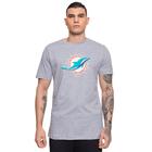 Camiseta NFL Miami Dolphins Logo NF032 - Cinza