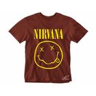 Camiseta Nirvana camisa Banda de Rock Masculina e Feminina blusa Unissex 100% Algodão Linha Premium