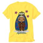 Camiseta Nossa Senhora Aparecida amarela Romaria