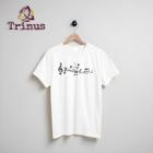 Camiseta Notas Musicais