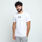 Camiseta Oakley Logo Brand Bark New Tee Fit Loose Algodão