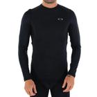 Camiseta Oakley Vapor Perform LS Tee Masculina Preto