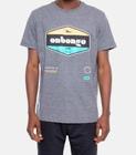 Camiseta Onbongo Jade Grafite Mescla Masculina