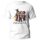 Camiseta One Piece Friends Unissex Anime Luffy