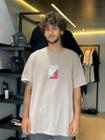 Camiseta Ous Imperial OG Logo Marrom Claro