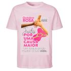 Camiseta Outubro Rosa Blusa Campanha Contra Câncer de Mama Camiseta Juntas Somos Mais Fortes Unissex