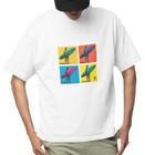 Camiseta Oversized Masculina Algodão Prime WSS Pop Surf