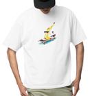 Camiseta Oversized Masculina Algodão Prime WSS Radical Banana