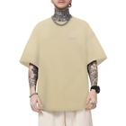 Camiseta Oversized Masculina Estampa Time is Money Moda Streetwear Confortável Leve e Macia Barata - CHIELLA