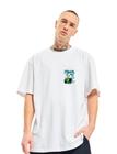 Camiseta Oversized Masculina Geek Nerd Panda Bamboo