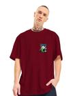 Camiseta Oversized Masculina Geek Nerd Panda Bamboo