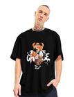 Camiseta Oversized Masculina Urso Streetwear