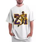 Camiseta Oversized Streetwear Kobe Bryant 24 Basquete Bt174